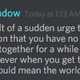 This one almost made sense